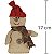 Enfeite de Natal Boneco de Neve 17 cm - Rústico Ref. 6396-2104 - Imagem 1