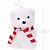 Enfeite de Natal - Urso com Cachecol. Ref. NTD13004 - Imagem 1