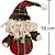 Enfeite de Natal - Papai Noel - Xadrez - Imagem 1