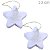 Estrelas em Madeira 2 unid. -Ref. Nº1 Branco - Imagem 1