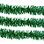 Festão Plástico Verde 11cm x 1,9m - Ref. XS1900 - Imagem 1