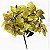 Poinsétia com Glitter Dourado 7 Galhos Ref. 25F-3808 - Imagem 1