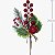Pick de Natal com Bengala, Maçã, Folhas e Berries - Ref. 35110 - Imagem 1
