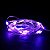 Fio de LED Rolha 20 lâmpadas - Roxo - Imagem 1