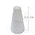 Cone de Isopor - 9,5 cm - Imagem 1