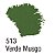 Tinta Acrílica Fosca 37ml - 513 Verde Musgo - Imagem 1