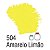 Tinta Acrílica Fosca 37ml - 504 Amarelo Limão - Imagem 1