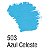 Tinta Acrílica Fosca 37ml - 503 Azul Celeste - Imagem 1