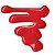 Tinta Relevo Dimensional Brilliant 35 ML 507 Vermelho Fogo - Imagem 1
