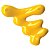Tinta Relevo Dimensional Brilliant 35 ML 505 Amarelo Ouro - Imagem 1