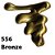 Tinta Relevo Dimensional Metallic 35 ML 556 Bronze - Imagem 1