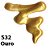 Tinta Relevo Dimensional Metallic 35 ML 532 Ouro - Imagem 1