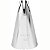 Bico de Confeitar Inox Wilton Pitanga Aberta #1M - Imagem 2