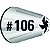 Bico de Confeitar Inox Wilton Pequeno - Pitanga flor 106 - Imagem 1