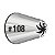 Bico de Confeitar Inox Wilton Pequeno - Flor 108 - Imagem 1