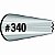 Bico de Confeitar Inox Wilton Pequeno - Babado 340 - Imagem 1