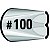Bico de Confeitar Inox Wilton Pequeno - Babado 100 - Imagem 1