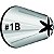 Bico de Confeitar Inox Wilton Grande - Pitanga flor 1B - Imagem 1