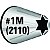 Bico de Confeitar Inox Wilton Grande - Pitanga Aberta 1M - Imagem 1