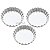 Forma para Torta com Fundo Removível 9,5cm - 12 unid.  Cód. 0274 - Imagem 2