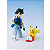 Action Figure Ash Ketchum e Pikachu - Bandai ShFiguarts - Imagem 3