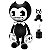 Action Figure Bendy 10Cm - Bendy And The Ink Machine - Imagem 2