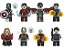 Conjunto 8 Personagens Vingadores Zumbis - Imagem 1