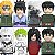 Conjunto com 16 Personagens Naruto Vila da Folha - Imagem 2