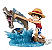 Diorama Luffy Vs Lord of the Coast One Piece World Collectible - Bandai Banpresto - Imagem 1