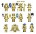 Pack 12 Cavaleiros do Zodíaco - Blocos de Montar - Imagem 2