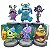 Pack 6 mini figures Monstros S.A. - Disney - Imagem 1