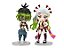 Pack Action Figures Daki e Gyutaro Demon Slayer Bandai - Imagem 1