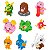 Pack com 9 Pokémon Ver. 2 - Mini Blocos de Montar - Imagem 1