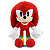 Pelúcia Knuckles - Sonic the Hedgehog - Imagem 1