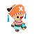 Pelúcia Tony Tony Chopper Ver. Buggy - One Piece - Imagem 1
