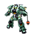 Robô de Batalha 23cm Green Warrior - Blocos de Montar - Imagem 3