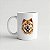 Caneca Chow Chow Branca 325ml - Imagem 1