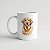 Caneca Golden Retriever Branca 325ml - Imagem 1