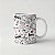 Caneca Love Branca Personalizada 325ml - Imagem 2