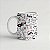 Caneca Love Branca Personalizada 325ml - Imagem 1