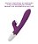 Vibrador Vai e Vem com Estimulador de Clitóris por Pressão - 3 Cores - Imagem 3