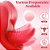 Vibrador de calcinha em formato de boca por aplicativo VIT13005 - Imagem 3