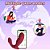 Vibrador com estimulador clitoriano por aplicativo - Imagem 5