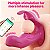 Vibrador com estimulador clitoriano por aplicativo - Imagem 3