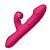 Vibrador rotativo com esferas internas giratórias e estimulador clitoriano - Imagem 2
