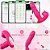 Vibrador vai e vem com estimulador clitoriano por aplicativo - Imagem 4