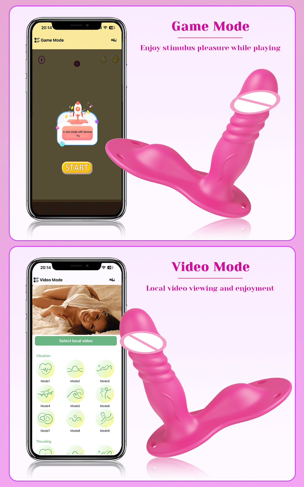 Vibrador de calcinha vai e vem por aplicativo VIT11859 - Imagem 10