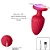 Plug anal vibratório em silicone com led e controle remoto - Imagem 3