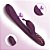 Vibrador ponto G com sugador e tripla estimulação - Imagem 1