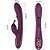 Vibrador ponto G com sugador e tripla estimulação - Imagem 3